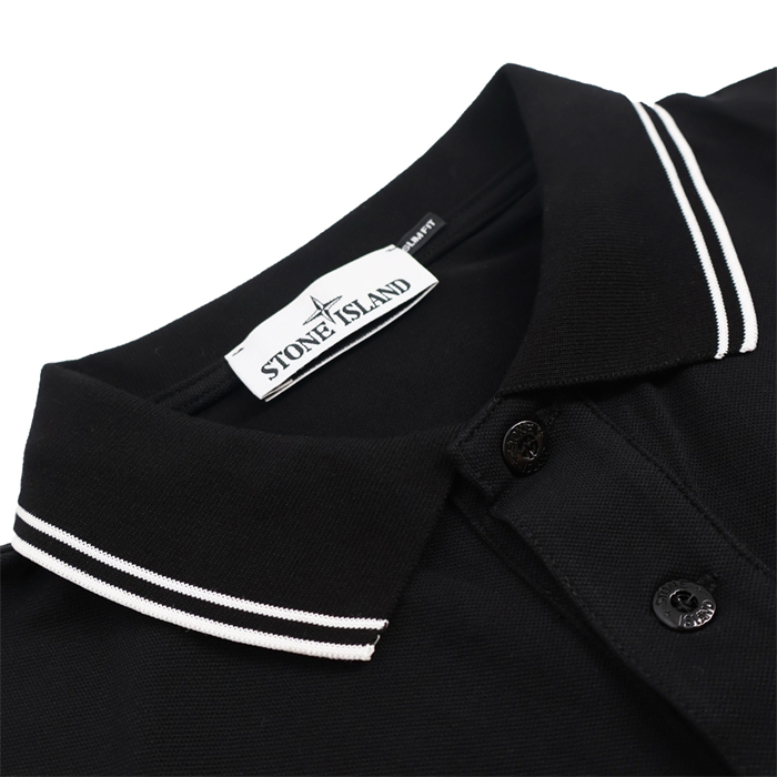 Stone Island 스톤 아일랜드 로고 블렌드 폴로 셔츠 22002SC 레플리카 6번 이미지 - 의류 | 세미샵 레플리카 사이트