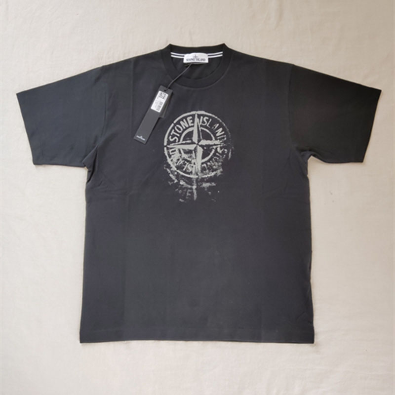 Stone Island 24SS 스톤아일랜드 2RC87 REFLECTIVE ONE 프린트 티셔츠 레플리카 1번 이미지 - 의류 | 세미샵 레플리카 사이트