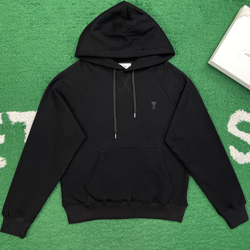 A M I 아미 드 꾀흐 스몰 하트 자수 후디 레플리카 1번 이미지 - 의류 | 세미샵 레플리카 사이트