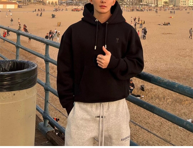 A M I 아미 드 꾀흐 스몰 하트 자수 후디 레플리카 2번 이미지 - 의류 | 세미샵 레플리카 사이트