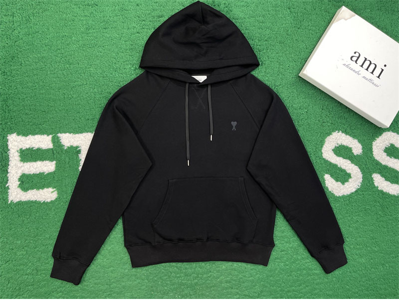 A M I 아미 드 꾀흐 스몰 하트 자수 후디 레플리카 5번 이미지 - 의류 | 세미샵 레플리카 사이트