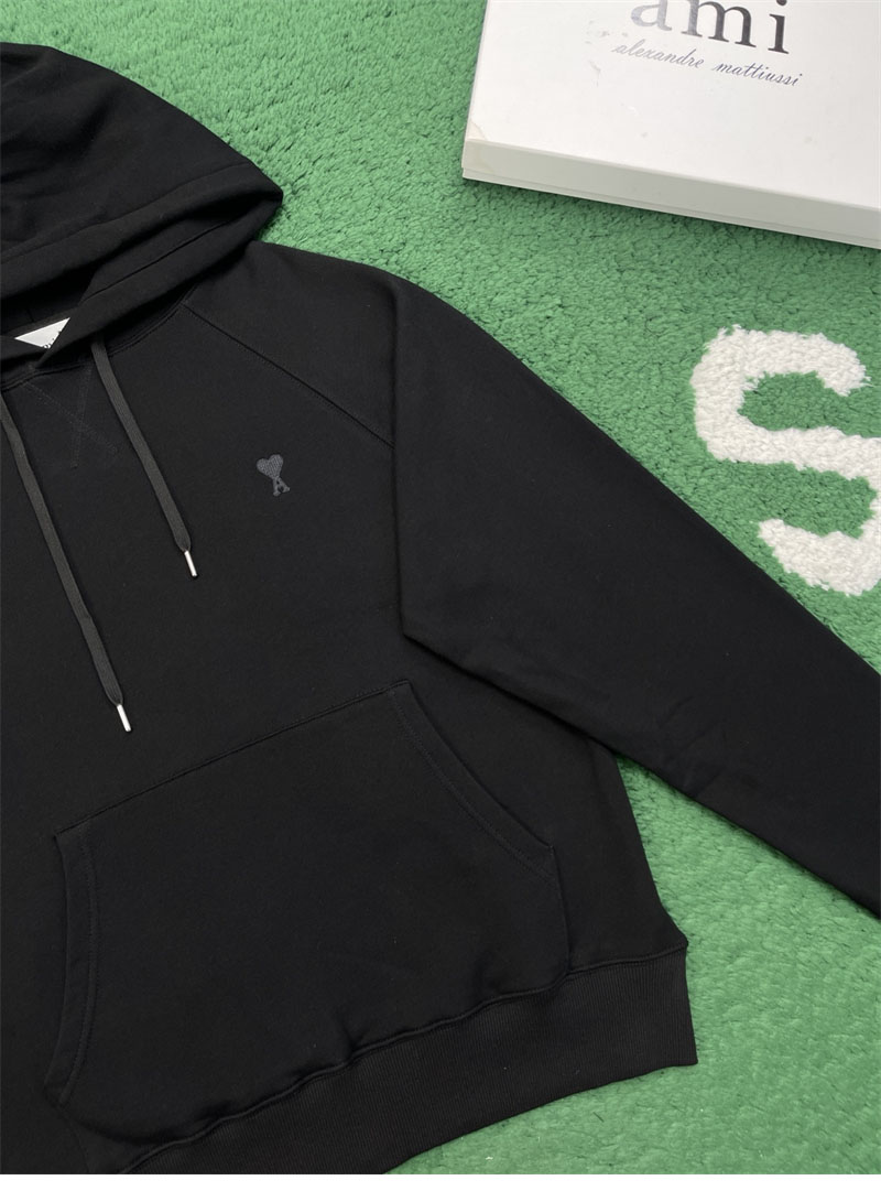 A M I 아미 드 꾀흐 스몰 하트 자수 후디 레플리카 7번 이미지 - 의류 | 세미샵 레플리카 사이트