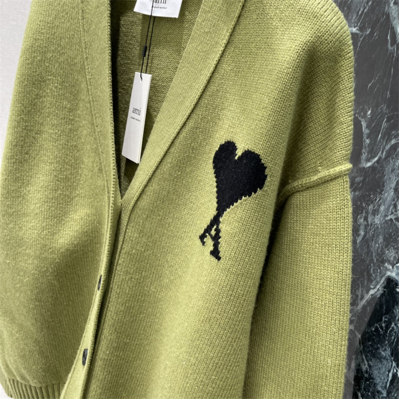 아미 아미 드 꾀흐 울 니트 가디건 레플리카 6번 이미지 - 의류 | 세미샵 레플리카 사이트