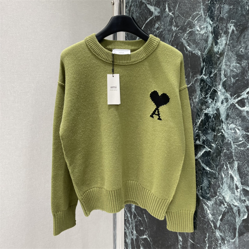 아미 아미 드 꾀흐 울 니트 스웨터 레플리카 3번 이미지 - 의류 | 세미샵 레플리카 사이트