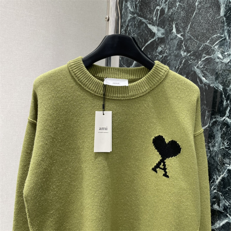 아미 아미 드 꾀흐 울 니트 스웨터 레플리카 4번 이미지 - 의류 | 세미샵 레플리카 사이트