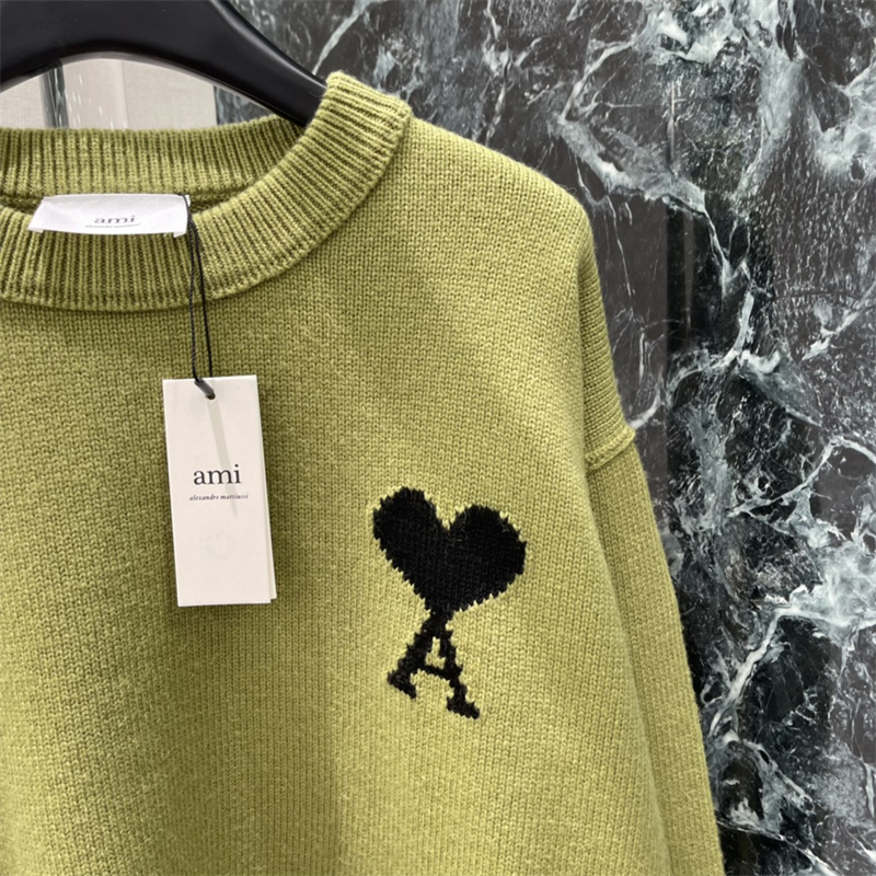 아미 아미 드 꾀흐 울 니트 스웨터 레플리카 7번 이미지 - 의류 | 세미샵 레플리카 사이트