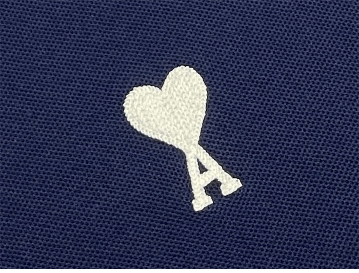 A M I 아미 드 꾀흐 화이트 하트 반소매 폴로 셔츠 레플리카 7번 이미지 - 의류 | 세미샵 레플리카 사이트