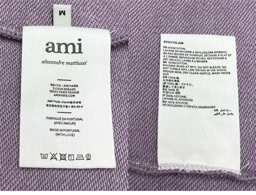 A M I 아미 하트 스웨트셔츠 맨투맨 2컬러 레플리카 20번 이미지 - 의류 | 세미샵 레플리카 사이트