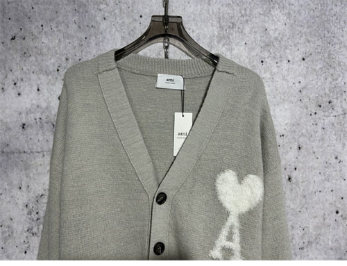 A M I 아미 헤어리 알파카 니트 가디건 레플리카 3번 이미지 - 의류 | 세미샵 레플리카 사이트