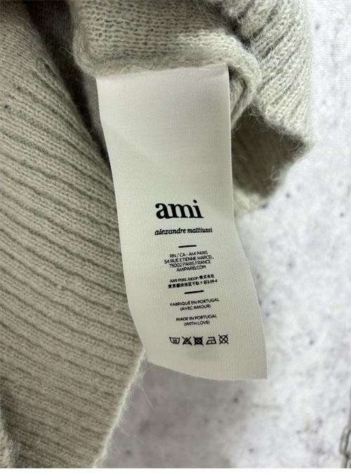A M I 아미 헤어리 알파카 니트 가디건 레플리카 15번 이미지 - 의류 | 세미샵 레플리카 사이트