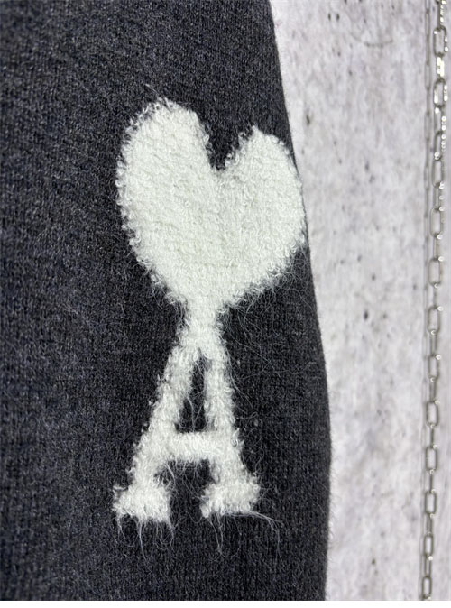 A M I 아미 헤어리 알파카 니트 가디건 레플리카 8번 이미지 - 의류 | 세미샵 레플리카 사이트