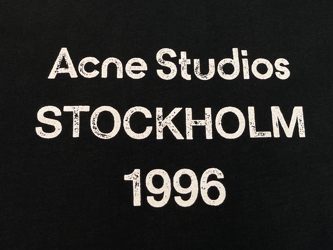Acne Studios 아크네스튜디오 스톡홀름 그래픽 프린트 티셔츠 “2COLOR” 레플리카 11번 이미지 - 의류 | 세미샵 레플리카 사이트