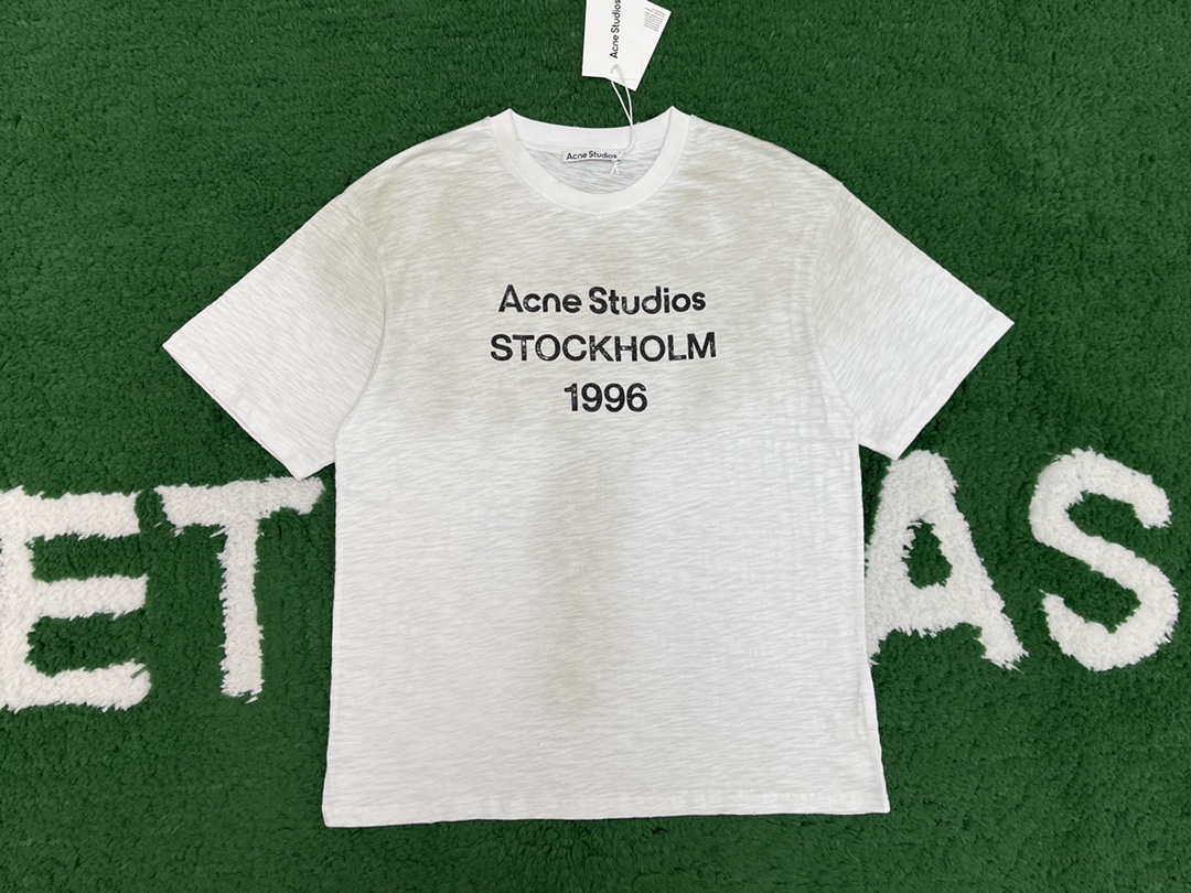 Acne Studios 아크네스튜디오 스톡홀름 그래픽 프린트 티셔츠 “2COLOR” 레플리카 14번 이미지 - 의류 | 세미샵 레플리카 사이트