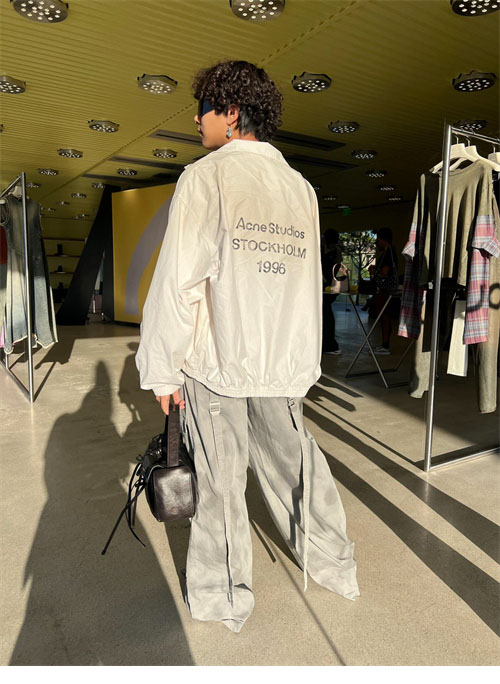 Acne Studios 아크네 로고 지퍼 재킷 2컬러 레플리카 20번 이미지 - 의류 | 세미샵 레플리카 사이트