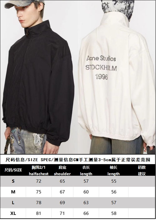 Acne Studios 아크네 로고 지퍼 재킷 2컬러 레플리카 27번 이미지 - 의류 | 세미샵 레플리카 사이트