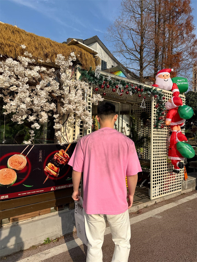 아크네 아크네 로고 프린트 코튼 반팔 티셔츠 레플리카 1번 이미지 - 의류 | 세미샵 레플리카 사이트