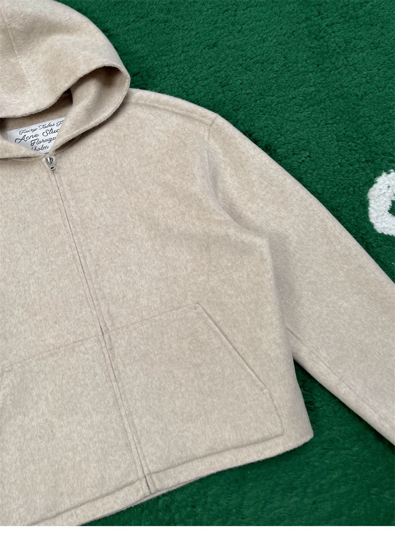 Acne Studios 아크네 브러시드 캐시미어 울 후드 자켓 레플리카 18번 이미지 - 의류 | 세미샵 레플리카 사이트