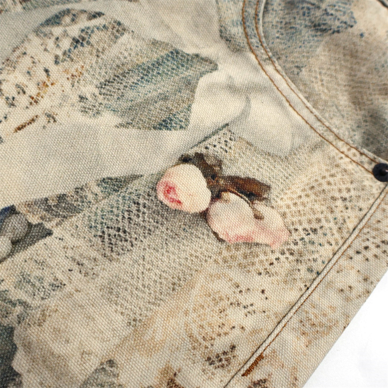 Acne Studios 아크네 스택 벨트 프린트 1981 배기 데님 진 레플리카 11번 이미지 - 의류 | 세미샵 레플리카 사이트