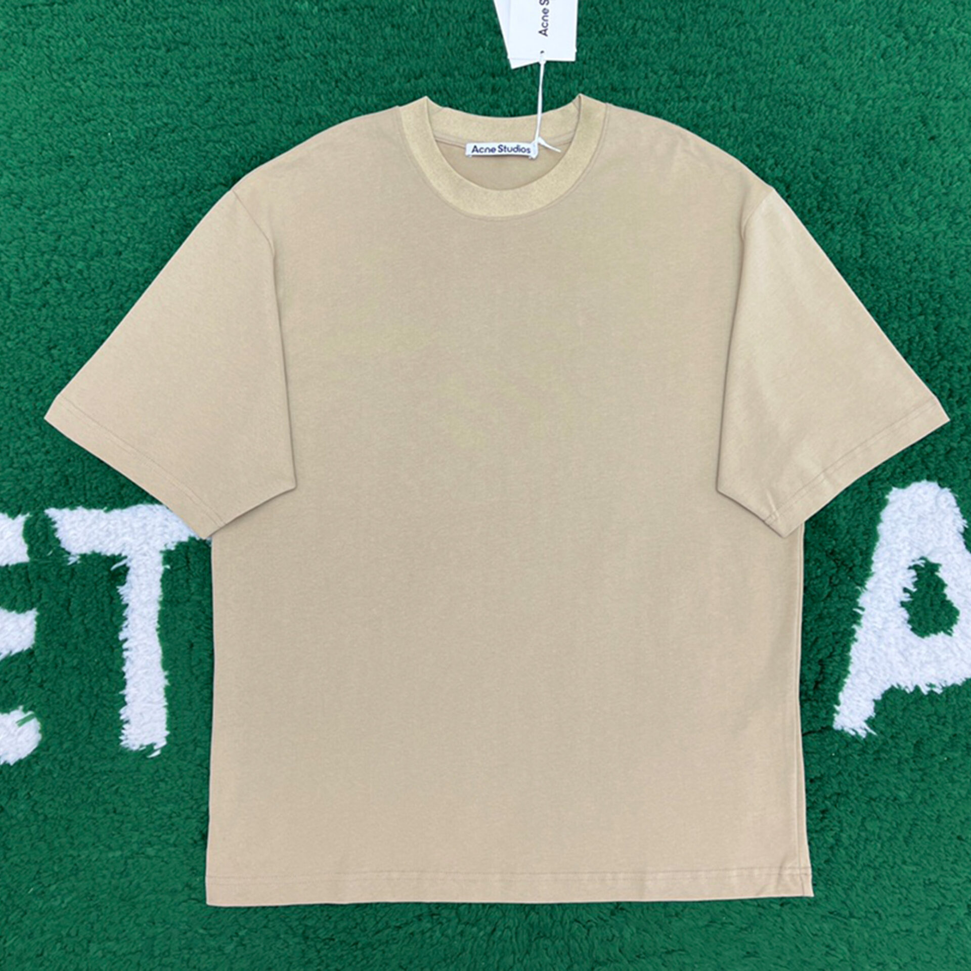 Acne Studios 아크네 스튜디오 백 고무패치 릴렉스 핏 크루넥 반팔 티셔츠 “2COLOR” 레플리카 1번 이미지 - 의류 | 세미샵 레플리카 사이트