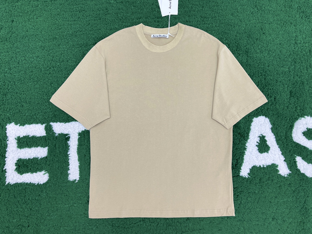 Acne Studios 아크네 스튜디오 백 고무패치 릴렉스 핏 크루넥 반팔 티셔츠 “2COLOR” 레플리카 11번 이미지 - 의류 | 세미샵 레플리카 사이트