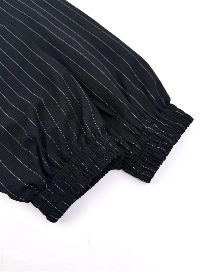 Acne Studios 아크네 스트라이프 하이넥 시즌 보우 자수 릴랙스핏 자켓 레플리카 9번 이미지 - 의류 | 세미샵 레플리카 사이트