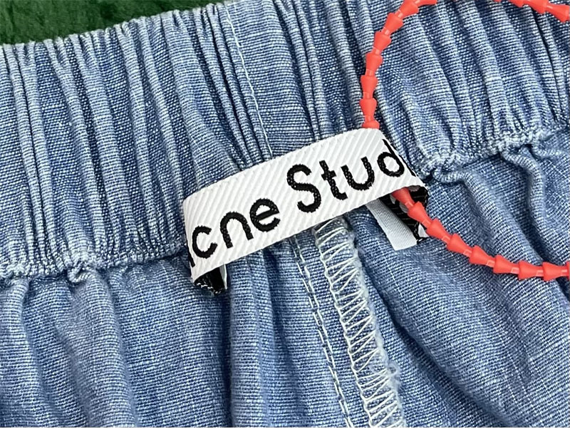 Acne Studios 아크네 워싱 코튼 리넨 밴딩 숏 팬츠 레플리카 12번 이미지 - 의류 | 세미샵 레플리카 사이트