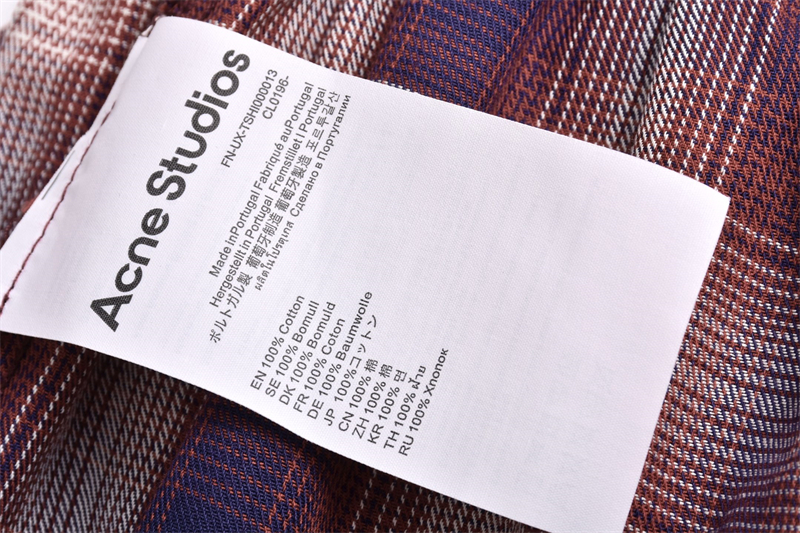 Acne Studios 아크네 체크 숏 팬츠 레플리카 13번 이미지 - 의류 | 세미샵 레플리카 사이트