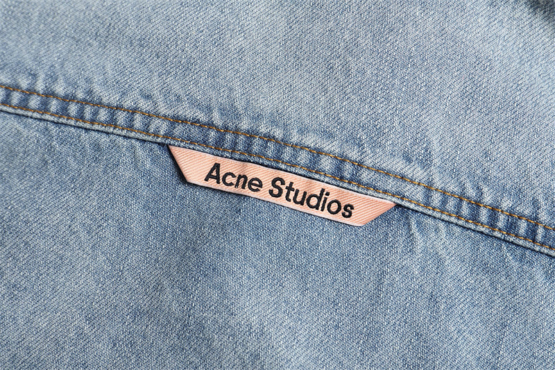 Acne Studios 아크네 페인트 워싱 데님 셔츠 레플리카 10번 이미지 - 의류 | 세미샵 레플리카 사이트