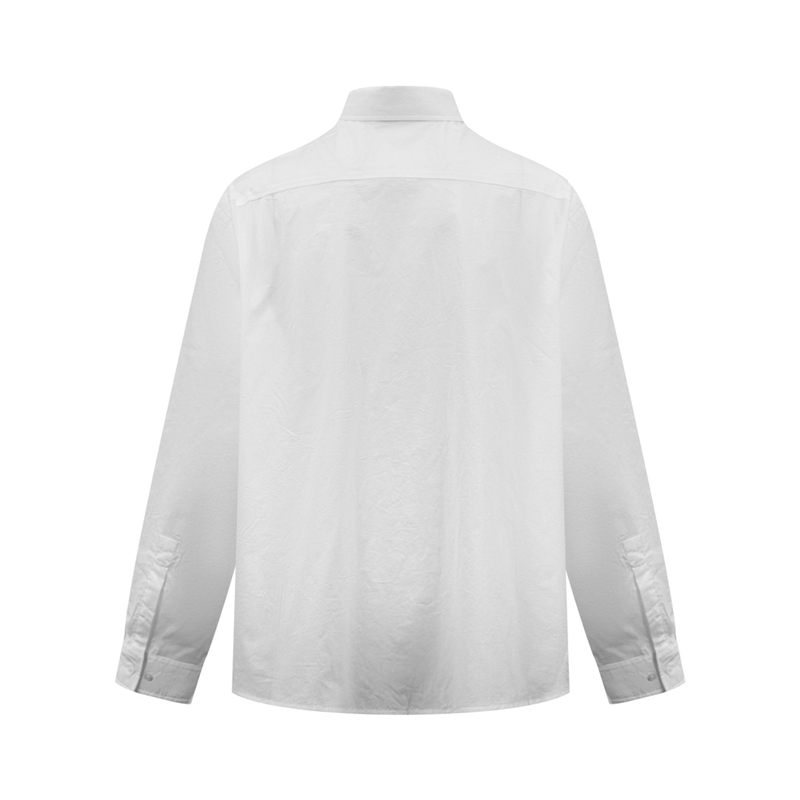 Acne Studios 아크네 포플린 버튼업 로고 스트라이프 셔츠 레플리카 5번 이미지 - 의류 | 세미샵 레플리카 사이트