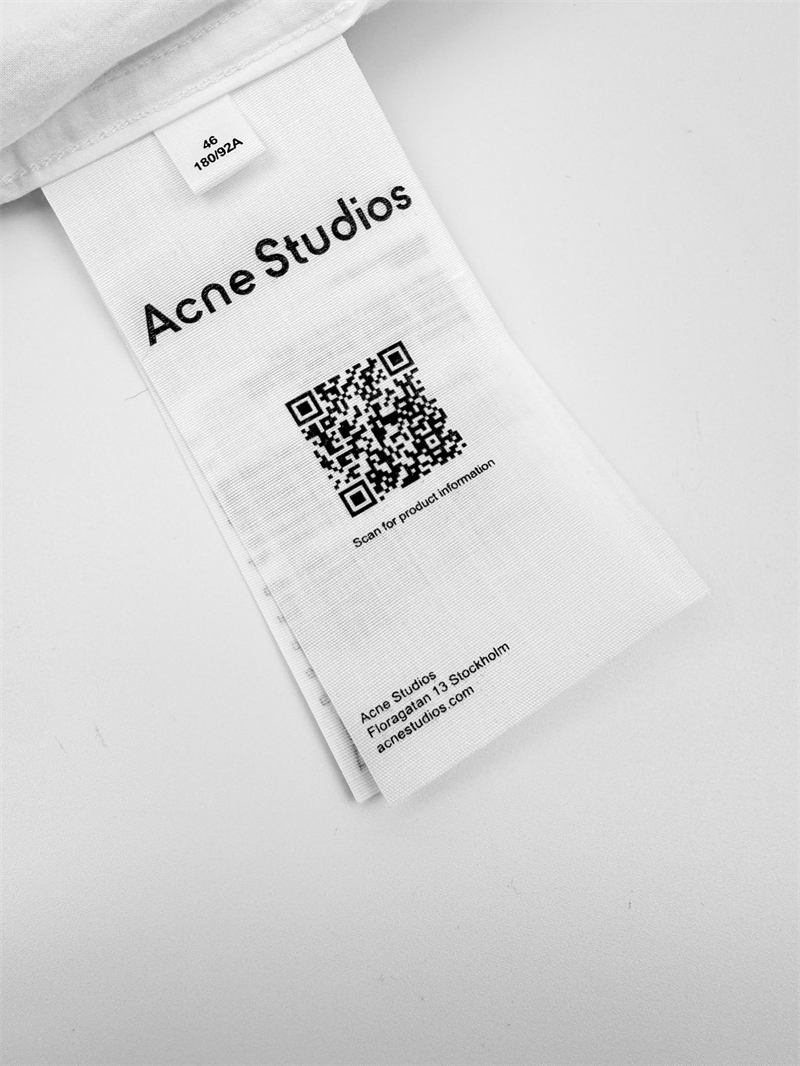 Acne Studios 아크네 포플린 버튼업 로고 스트라이프 셔츠 레플리카 12번 이미지 - 의류 | 세미샵 레플리카 사이트
