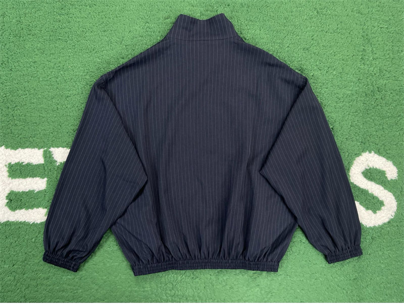 Acne Studios 아크네 핀 스트라이프 하이넥 시즌 보우 자수 릴랙스핏 자켓 레플리카 6번 이미지 - 의류 | 세미샵 레플리카 사이트