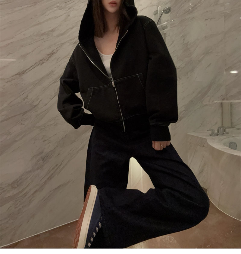 Acne Studios 아크네 후드 집업 스웨터 레플리카 6번 이미지 - 의류 | 세미샵 레플리카 사이트