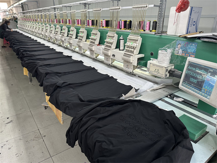 Acne Studios 아크네 1996 자수 집업 윈드브레이커 레플리카 23번 이미지 - 의류 | 세미샵 레플리카 사이트