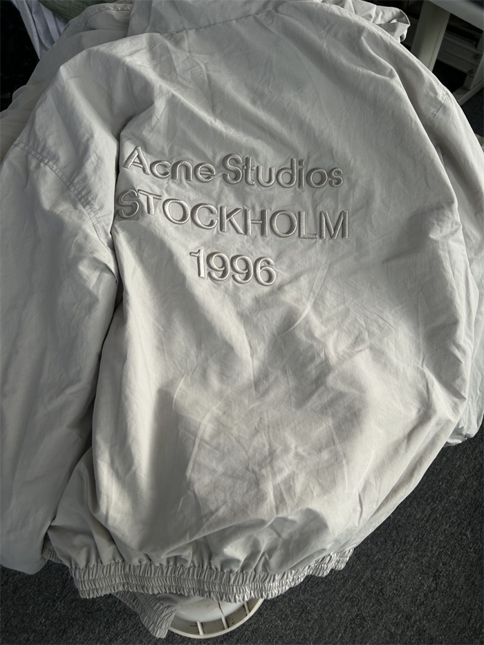 Acne Studios 아크네 1996 자수 집업 윈드브레이커 레플리카 25번 이미지 - 의류 | 세미샵 레플리카 사이트