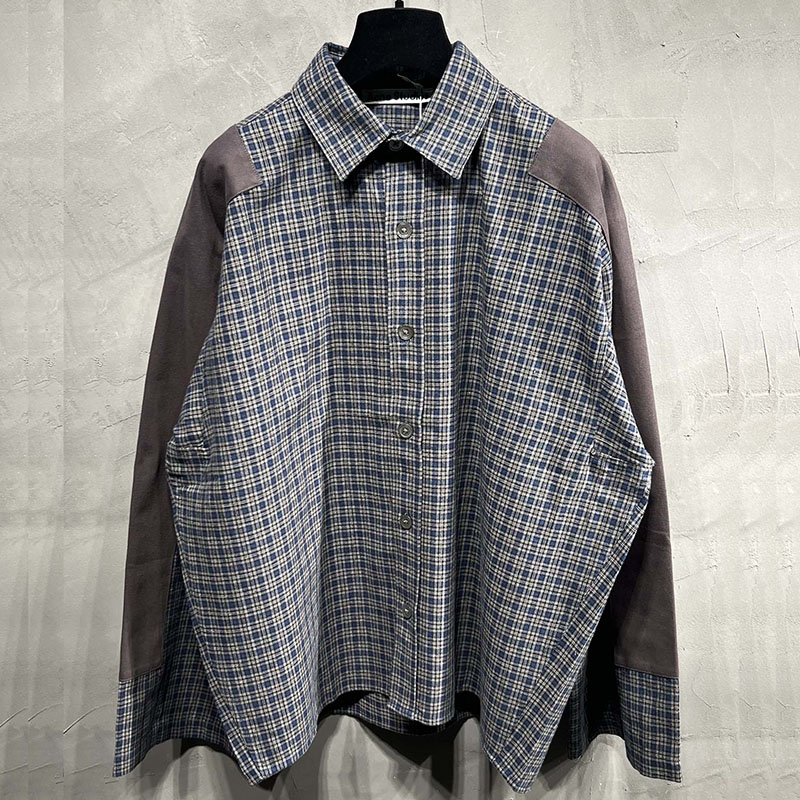 Acne Studios 아크네 24FW 체크 플란넬 셔츠 레플리카 1번 이미지 - 의류 | 세미샵 레플리카 사이트