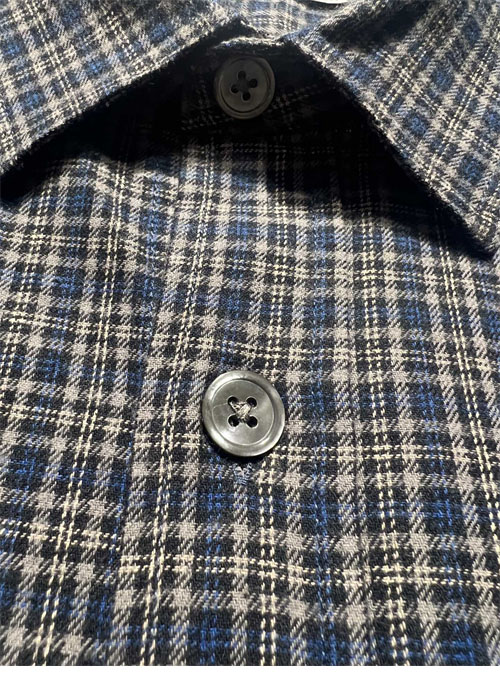 Acne Studios 아크네 24FW 체크 플란넬 셔츠 레플리카 4번 이미지 - 의류 | 세미샵 레플리카 사이트