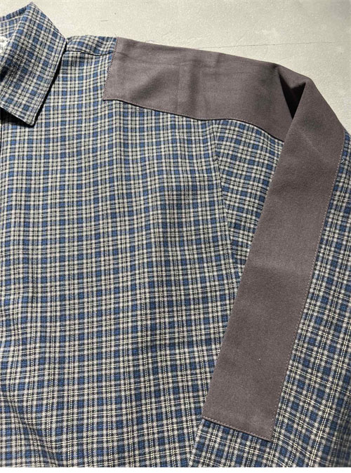 Acne Studios 아크네 24FW 체크 플란넬 셔츠 레플리카 5번 이미지 - 의류 | 세미샵 레플리카 사이트