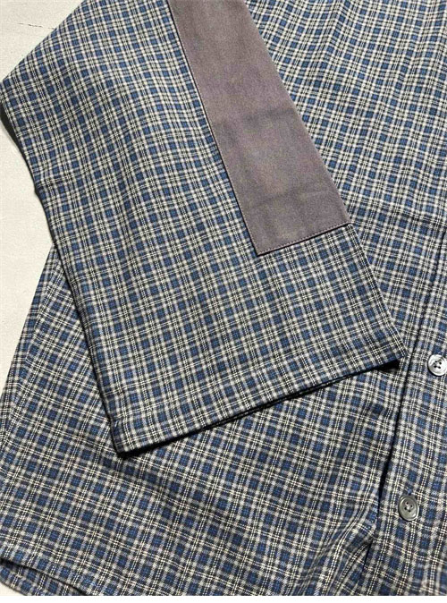 Acne Studios 아크네 24FW 체크 플란넬 셔츠 레플리카 6번 이미지 - 의류 | 세미샵 레플리카 사이트