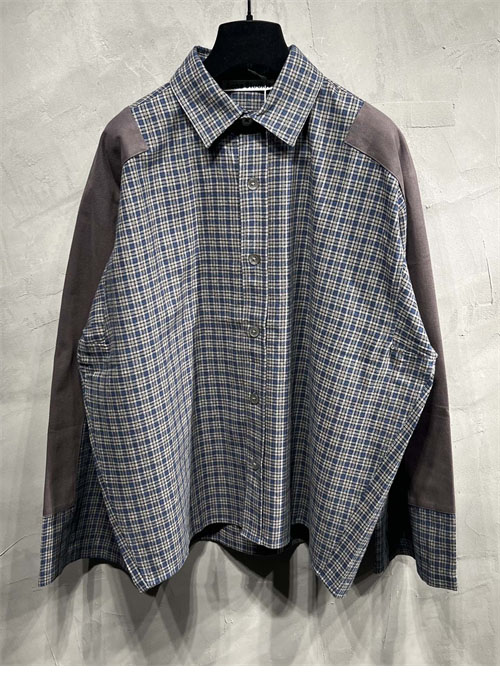 Acne Studios 아크네 24FW 체크 플란넬 셔츠 레플리카 12번 이미지 - 의류 | 세미샵 레플리카 사이트