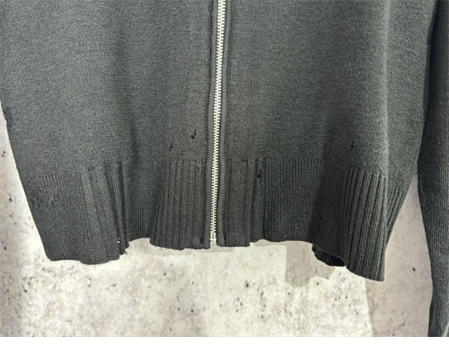 Acne Studios 아크네 24SS 백로고 울 집업 가디건 레플리카 10번 이미지 - 의류 | 세미샵 레플리카 사이트