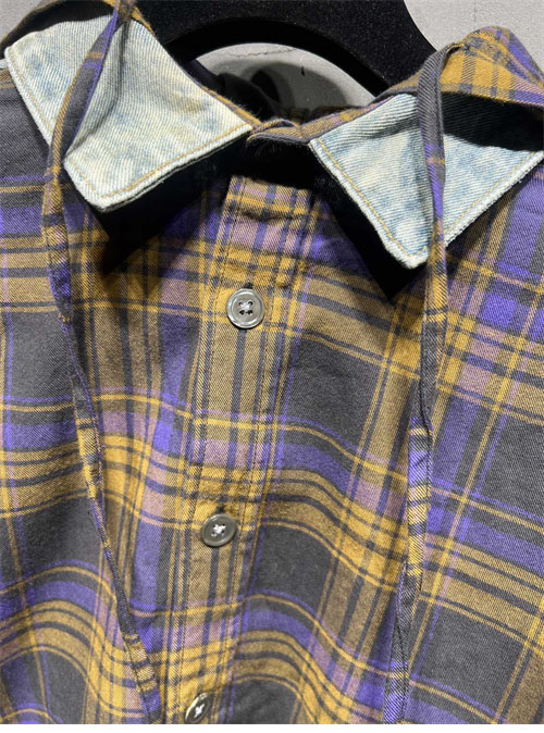 Acne Studios 아크네 24fw 후드 버튼 업 셔츠 레플리카 6번 이미지 - 의류 | 세미샵 레플리카 사이트