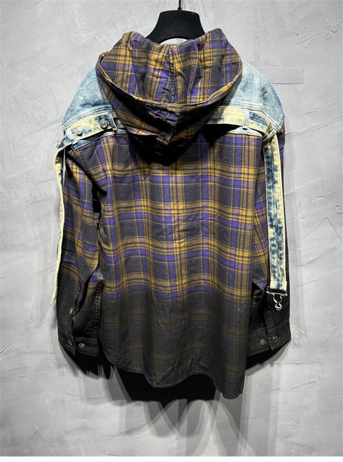 Acne Studios 아크네 24fw 후드 버튼 업 셔츠 레플리카 15번 이미지 - 의류 | 세미샵 레플리카 사이트