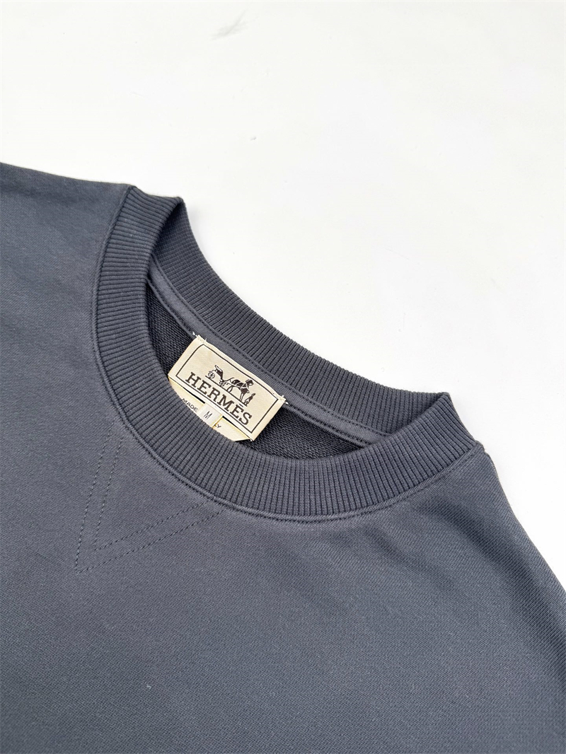 Hermes 에르메스 클로 드 셀 디테일 크루넥 스웨트셔츠 레플리카 6번 이미지 - 의류 | 세미샵 레플리카 사이트