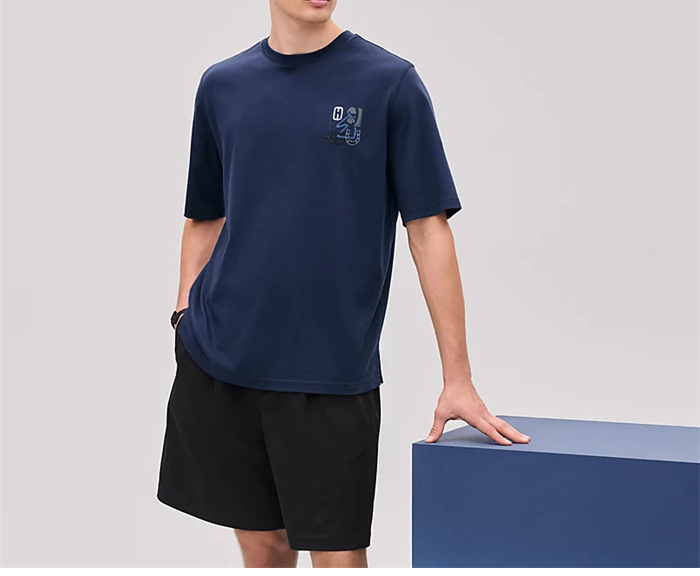 Hermes 에르메스 H Puzzle 디테일 코튼 반팔 티셔츠 레플리카 3번 이미지 - 의류 | 세미샵 레플리카 사이트