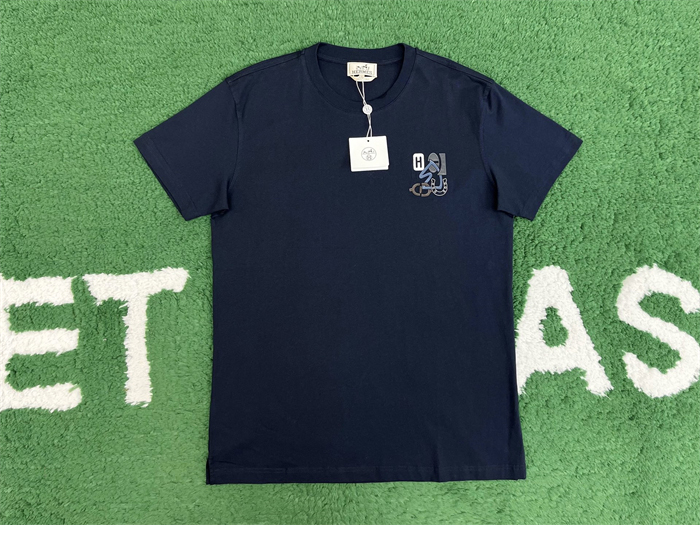 Hermes 에르메스 H Puzzle 디테일 코튼 반팔 티셔츠 레플리카 9번 이미지 - 의류 | 세미샵 레플리카 사이트