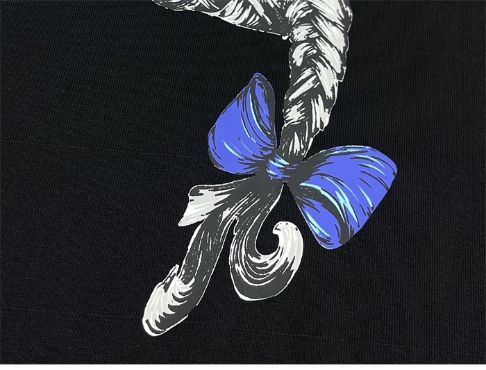 Givenchy 지방시 코튼 4G 브레이드 프린트 티셔츠 레플리카 8번 이미지 - 의류 | 세미샵 레플리카 사이트