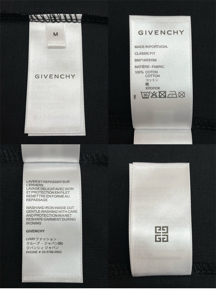 Givenchy 지방시 코튼 4G 브레이드 프린트 티셔츠 레플리카 12번 이미지 - 의류 | 세미샵 레플리카 사이트
