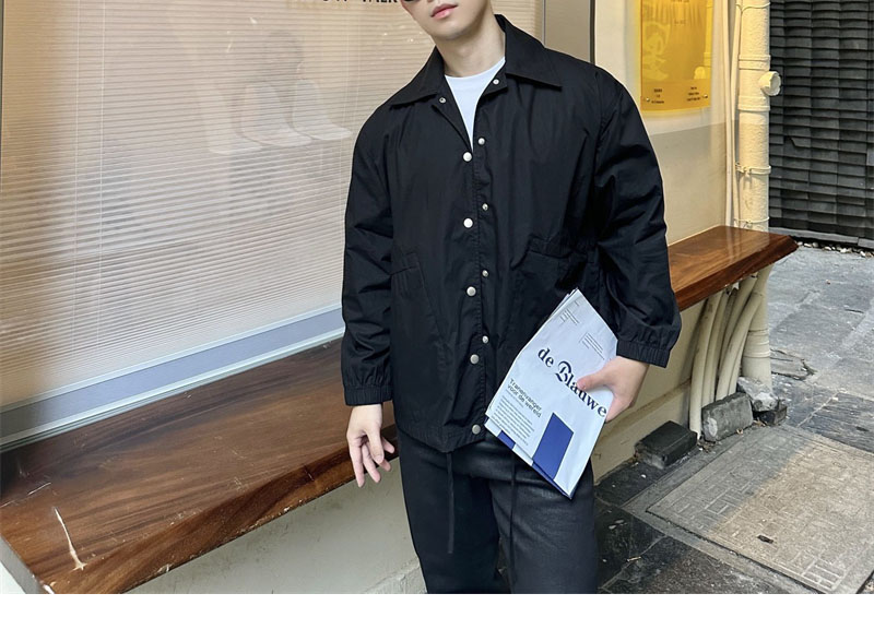 Jil Sander 질샌더 백로고 프린팅 코튼 자켓 레플리카 3번 이미지 - 의류 | 세미샵 레플리카 사이트