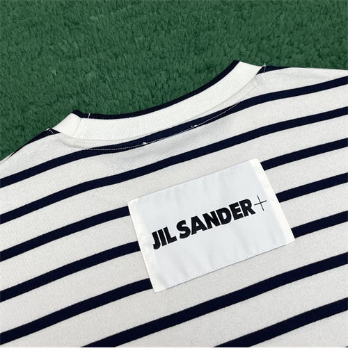 Jil Sander 질샌더 투톤 스트라이프 긴팔 티셔츠 레플리카 11번 이미지 - 의류 | 세미샵 레플리카 사이트