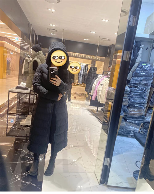 Canada Goose 캐나다구스 클레어 Clair 다운 롱 패딩 코트 레플리카 4번 이미지 - 의류 | 세미샵 레플리카 사이트